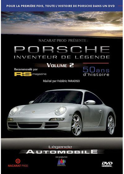 Légende automobile : Porsche Volume 2 : inventeur de légende, 50 ans d'histoire - DVD