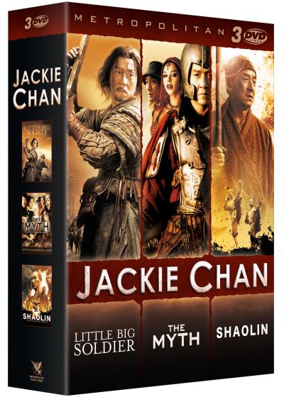 Jackie Chan - Coffret 3 films : Little Big Soldier + The Myth + Shaolin - La légende des moines guerriers (Pack) - DVD