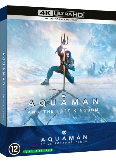 Aquaman et le Royaume perdu (4K Ultra HD + Blu-ray - Édition boîtier SteelBook) - 4K UHD