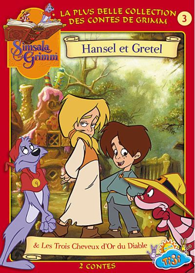 Simsala Grimm - Vol. 3 : Hansel et Gretel & Les Trois Cheveux d'Or du Diable - DVD