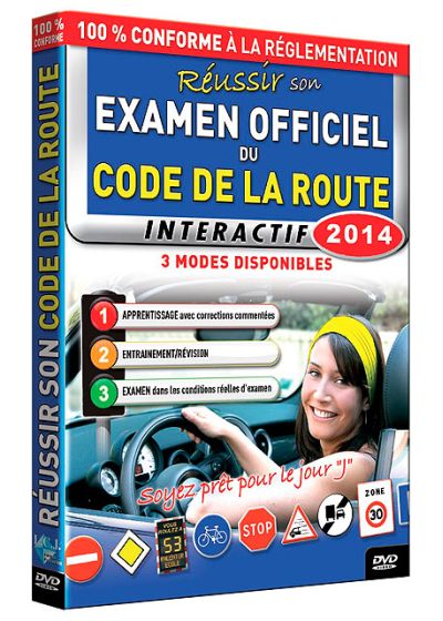 Réussir son examen officiel du code de la route 2014 - DVD
