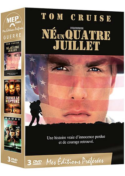 Guerre : Né un 4 juillet + Sauvez le Neptune + Vent d'Est (Pack) - DVD