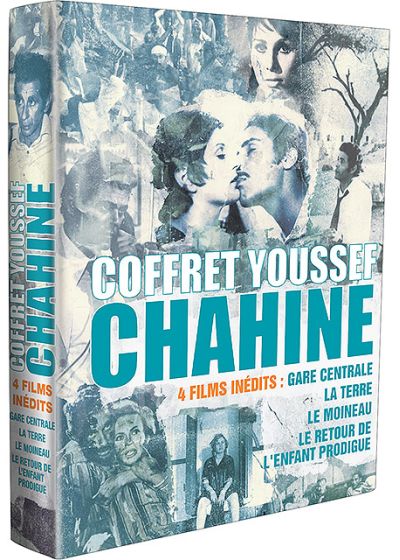 Coffret Youssef Chahine - 4 films inédits - Gare centrale + La terre + Le moineau + Le retour de l'enfant prodigue (Pack) - DVD