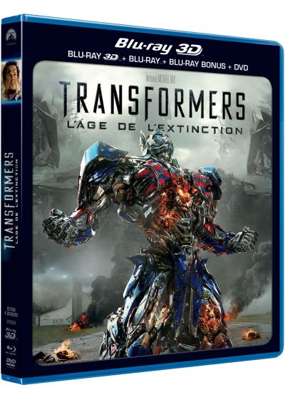 Transformers : L'Âge de l'extinction (Combo Blu-ray 3D + Blu-ray + DVD) - Blu-ray 3D