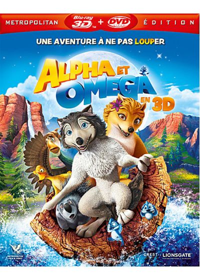 Alpha & Omega (Combo Blu-ray 3D + DVD) - Blu-ray 3D
