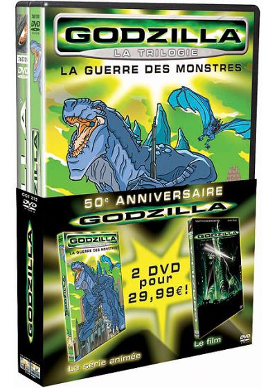 Godzilla + Godzilla - La trilogie - La guerre des monstres - DVD