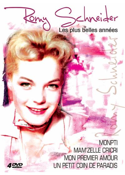 Romy Schneider - Les plus belles années - Monpti + Mam'zelle Cricri + Mon premier amour + Un petit coin de Paradis (Pack) - DVD