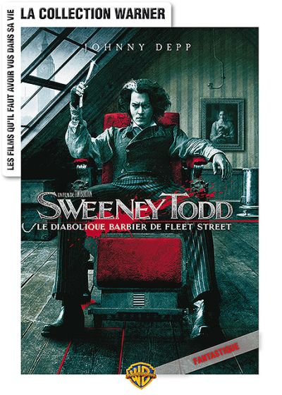 Sweeney Todd, le diabolique barbier de Fleet Street - DVD