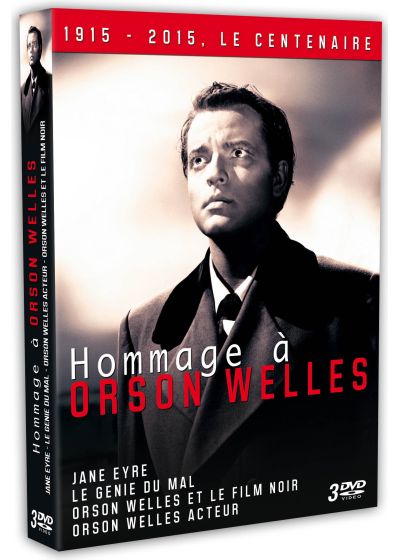 Hommage à Orson Welles : Jane Eyre + Le génie du mal + Orson Welles acteur - DVD