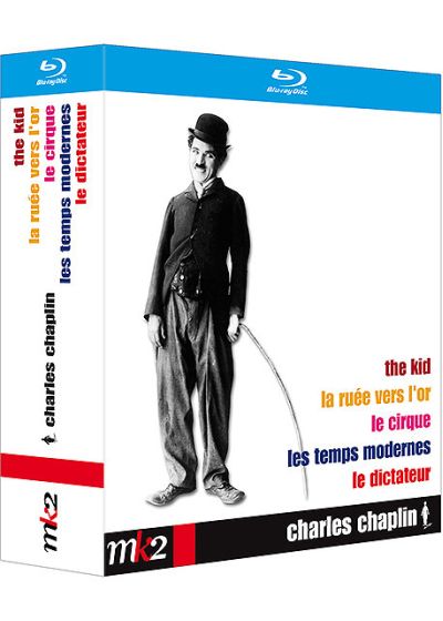 Chaplin - Coffret 5 Blu-ray Discs + 5 DVD bonus - Blu-ray