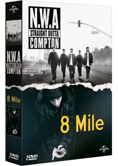 N.W.A Straight Outta Compton + 8 Mile (Pack) - DVD