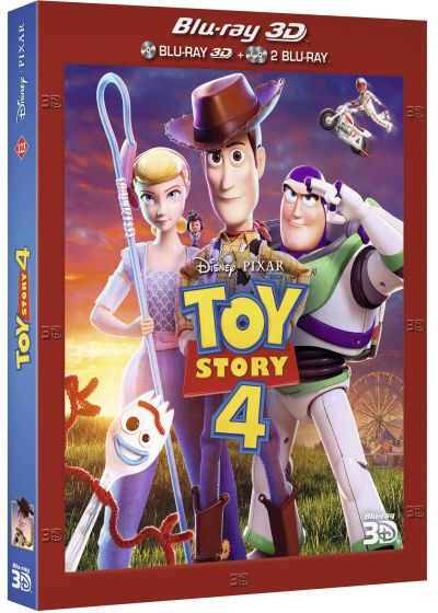 Toy Story 4 (Blu-ray 3D + Blu-ray 2D + Blu-ray bonus) - Blu-ray 3D