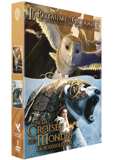 Le Royaume de Ga'Hoole - La légende des gardiens + À la croisée des mondes - La boussole d'or (Pack) - DVD