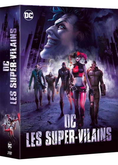 DC Les Super-Vilains - Coffret : Batman : The Killing Joke + Batman : Assaut sur Arkham + Batman et Harley Quinn (Pack) - DVD