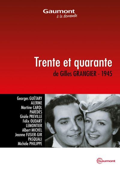 Trente et quarante - DVD