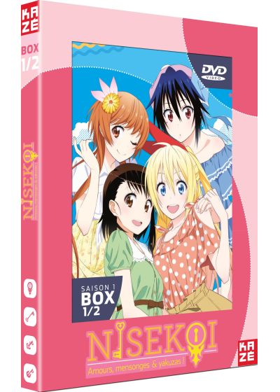 Nisekoi : Amours, mensonges & yakuzas ! - Saison 1, Box 1/2 - DVD