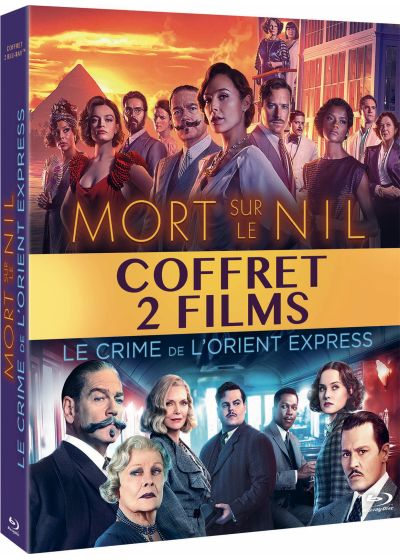 Mort sur le Nil + Le Crime de l'Orient Express (Pack) - Blu-ray