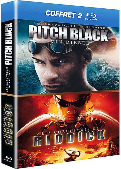 Coffret Riddick : Pitch Black + Les chroniques de Riddick - Blu-ray