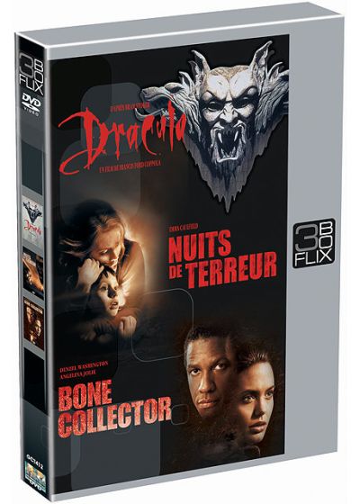 Flix Box - 9 - Dracula + Nuits de terreur + Bone Collector - DVD