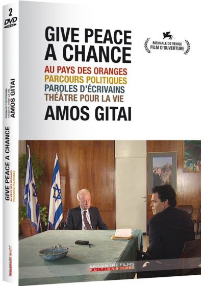 Give Peace a Chance : Au pays des oranges + Parcours politiques + paroles d'écrivains + Théâtre pour la vie - DVD