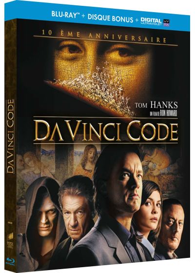 Da Vinci Code (Édition 10ème anniversaire - Blu-ray + disque bonus + Copie digitale UltraViolet) - Blu-ray