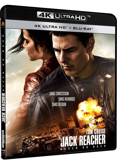Jack Reacher : Never Go Back (4K Ultra HD + Blu-ray) - 4K UHD