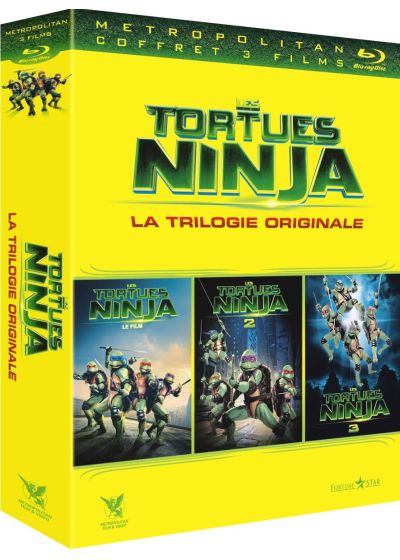 Les Tortues Ninja - La trilogie originale : Le Film + Le secret de la mutation + Les Tortues Ninja 3 : Nouvelle génération - Blu-ray