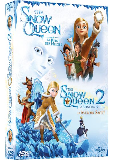 The Snow Queen, La Reine des Neiges + The Snow Queen 2, La Reine des Neiges : Le Miroir Sacré - DVD