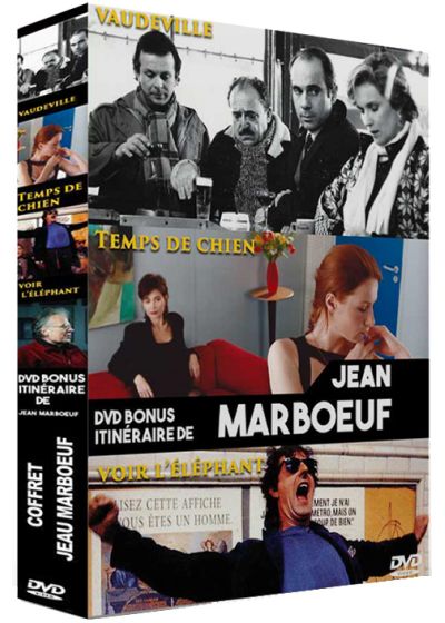 Coffret Jean Marboeuf : Voir l'éléphant + Temps de chien + Vaudeville (Pack) - DVD