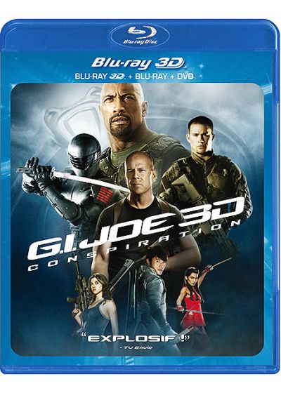 G.I. Joe 2 : Conspiration (Combo Blu-ray 3D + Blu-ray + DVD) - Blu-ray 3D