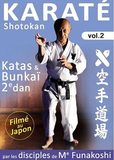 Karaté Shotokan Vol. 1 - Katas & Bunkaï 2e dan - DVD