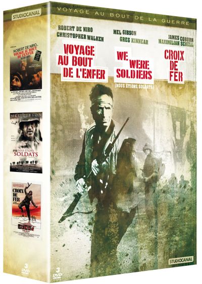 Voyage au bout de la guerre : Voyage au bout de l'enfer + We Were Soldiers + Croix de fer (Pack) - DVD