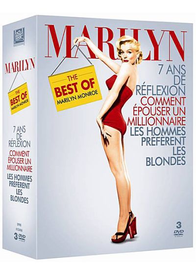 The Best of Marilyn Monroe : Sept ans de réflexion + Les hommes préfèrent les blondes + Comment épouser un millionaire (Pack) - DVD