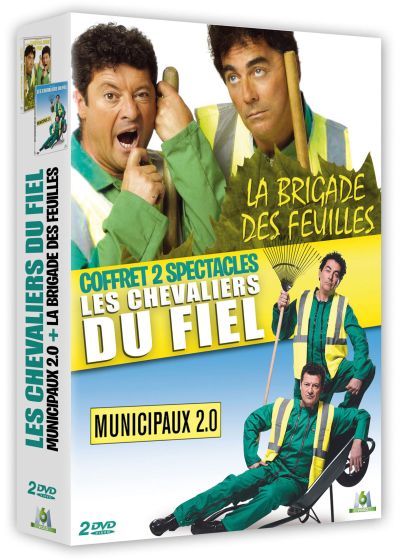 Les Chevaliers du Fiel : La brigade des feuilles + Municipaux 2.0 - DVD