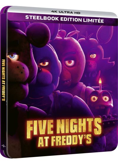 Five Nights at Freddy's (4K Ultra HD + Blu-ray - Édition boîtier SteelBook) - 4K UHD