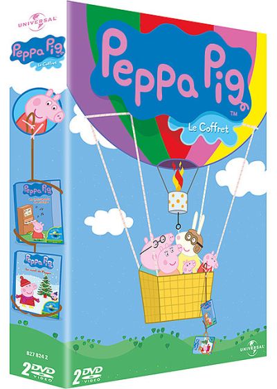 Peppa Pig - Coffret - Le Noël de Peppa + Les instruments de musique - DVD