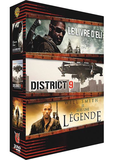 Le Livre d'Eli + District 9 + Je suis une légende (Pack) - DVD