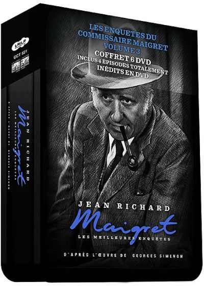 Maigret - Jean Richard - Les meilleures enquêtes : Saison 3 (Édition Limitée) - DVD