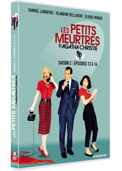Les Petits meurtres d'Agatha Christie - Saison 2 - Épisodes 12 à 16 - DVD