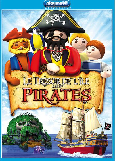 Playmobil - Le trésor de l'île aux pirates (DVD Interactif) - DVD