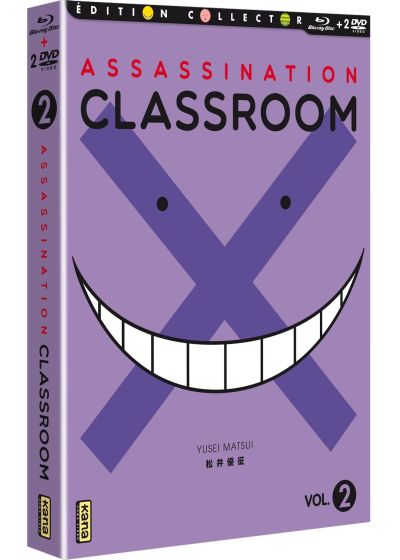 Assassination Classroom - Box 2 (Édition Collector Blu-ray + DVD) - Blu-ray