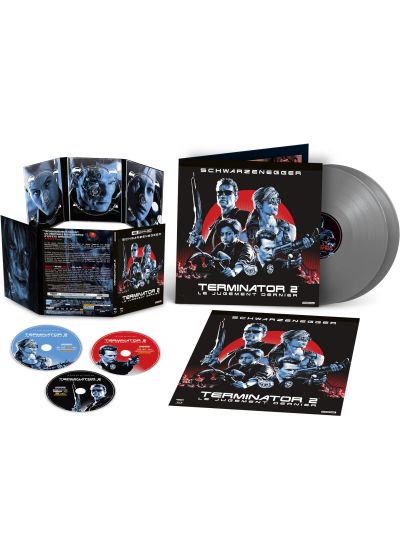 Terminator 2 (4K Ultra HD + Blu-ray 3D + Blu-ray + Vinyl bande originale - 30ème anniversaire) - 4K UHD