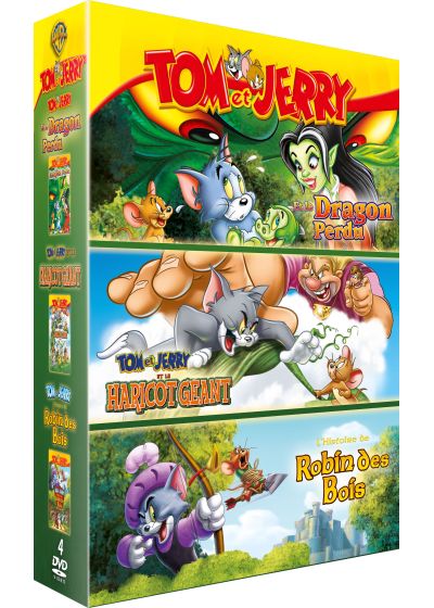 Tom & Jerry : Le haricot géant + Robin des Bois + Le dragon perdue (Pack) - DVD