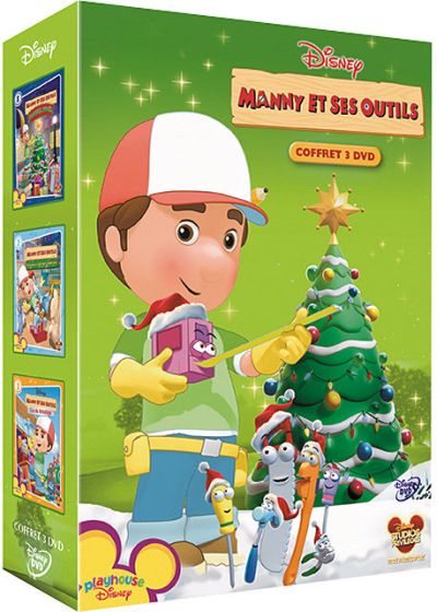 Manny et ses outils - Coffret - Joyeux Noël + À la rescousse des animaux + L'as du bricolage (Pack) - DVD