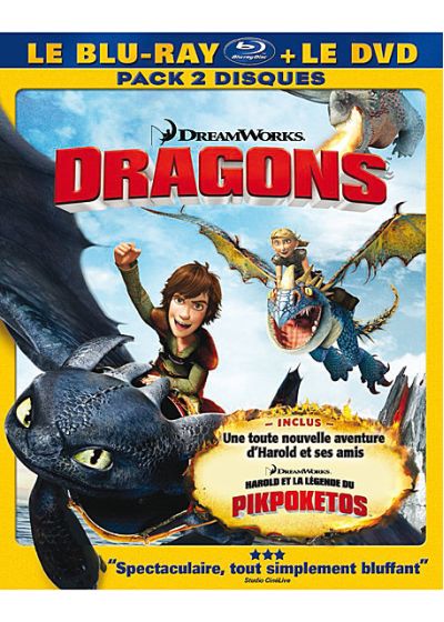 Dragons (Combo Blu-ray + DVD) - Blu-ray