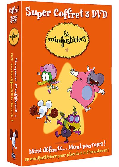 Les Minijusticiers - Saison 1 : Superdefender + Superquilouche + Superpeurdunoir (Pack) - DVD