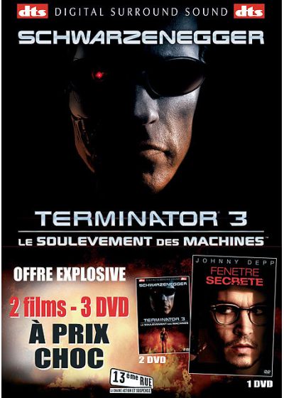 Terminator 3 - Le soulèvement des machines + Fenêtre secrète (Pack) - DVD