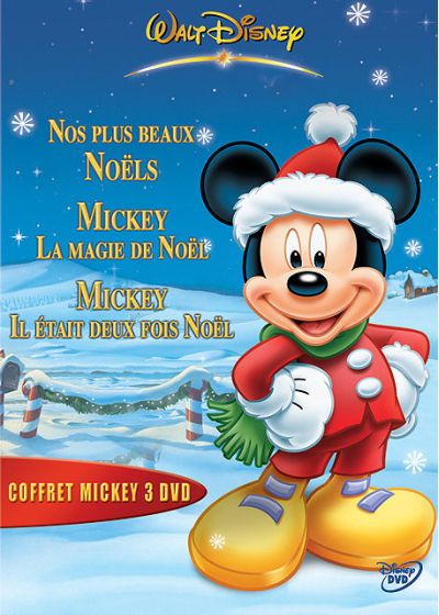 Mickey, il était deux fois Noël + Mickey, la magie de Noël + Nos plus beaux Noëls - DVD