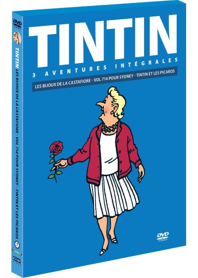 Tintin - 3 aventures - Vol. 7 : Les Bijoux de la Castafiore + Vol 714 pour Sidney + Tintin et les Picaros - DVD