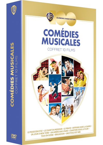 100 ans Warner - Coffret 10 films - Comédies musicales - DVD